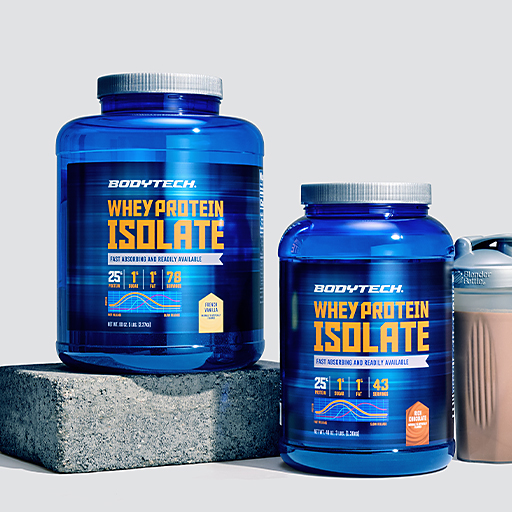 BodyTech Whey Protein Isolate — French Vanilla (3 lbs)
