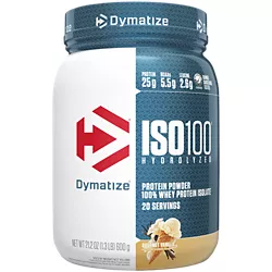 Dymatize ISO100 Hydrolyzed Whey Protein Isolate — Gourmet Vanilla (3 lbs / 20 Servings)