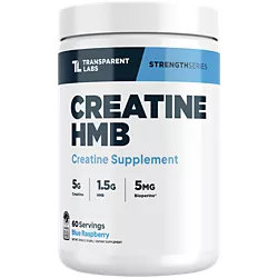 Transparent Labs Creatine HMB — Blue Raspberry (60 Servings)