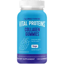 Vital Proteins Collagen Gummies — Grape (120 Gummies)